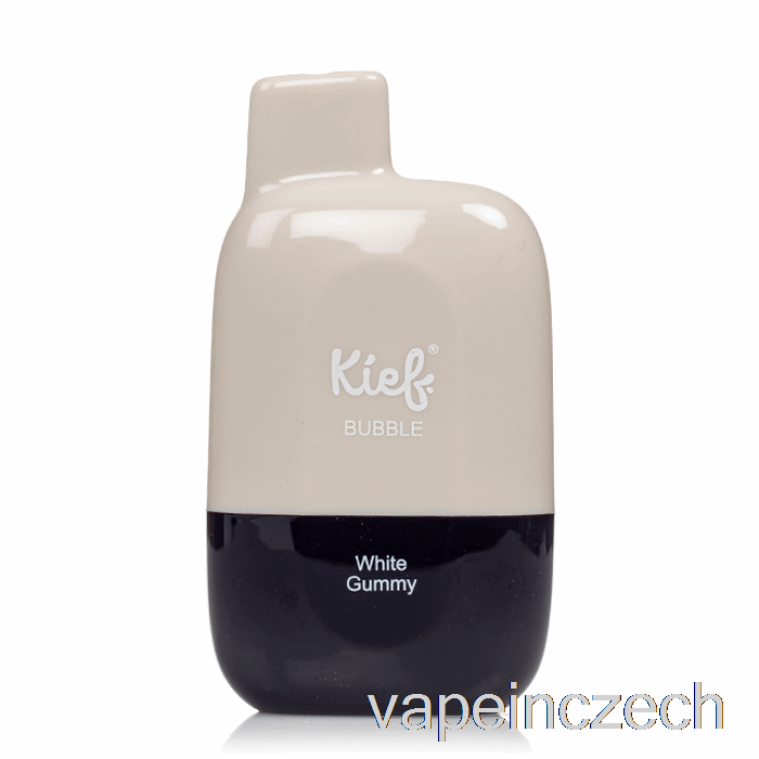 Xtra Kief Bubble 6500 Jednorázový Bílý Gumový Vape Bez Nikotinu